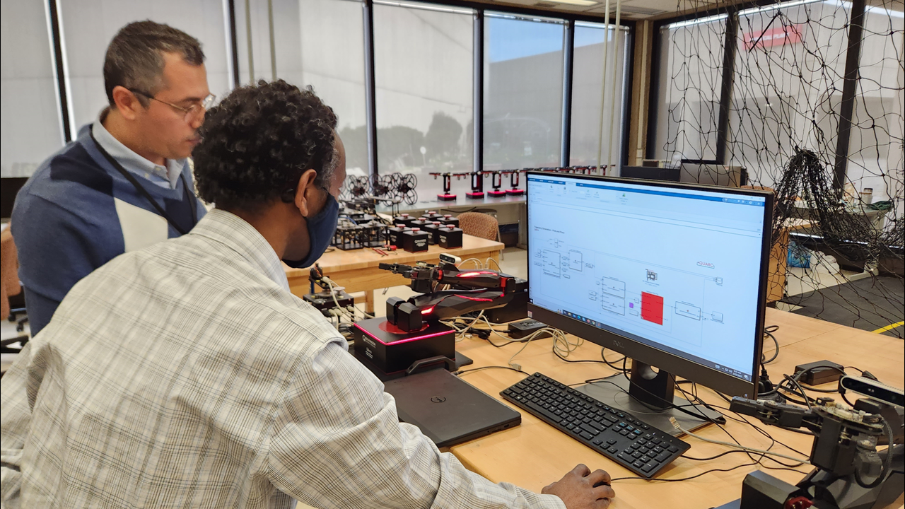 Dr. Shahirinia in Robotics and Autonomous Systems Lab