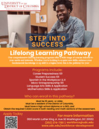 Lifelong learning pathway